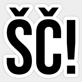 Momma ŠČ sch sc Sticker